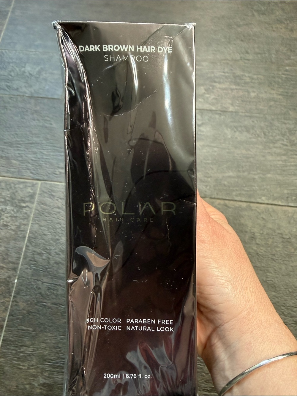 Polar Hair Care Dark Brown Hair Dye - Shade Shampoo